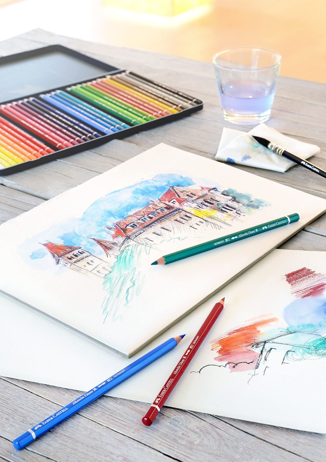 デューラー水彩色鉛筆