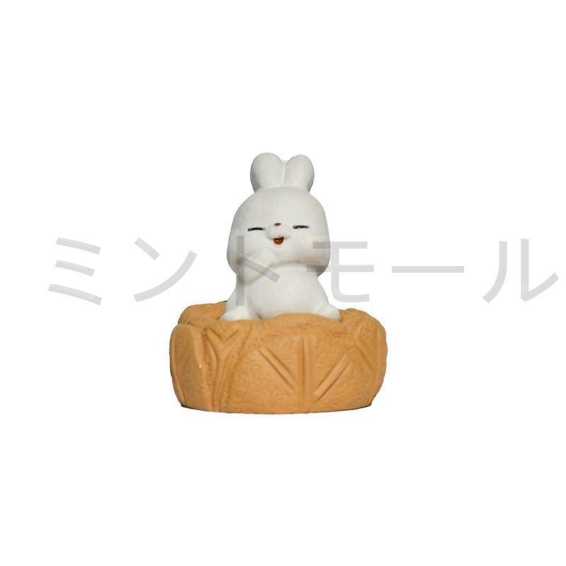 兎 うさぎ 置物 オブジェ 紫砂 干支 干支飾り 風水グッズ 幸運 長寿