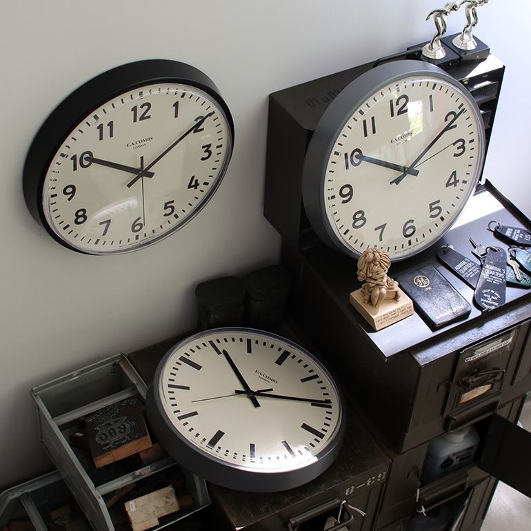 PACIFIC FURNITURE SERVICE パシフィックファニチャーサービス E.A. COMBS WALL CLOCK S ARABIC-A NEXPOTALLINN_EU