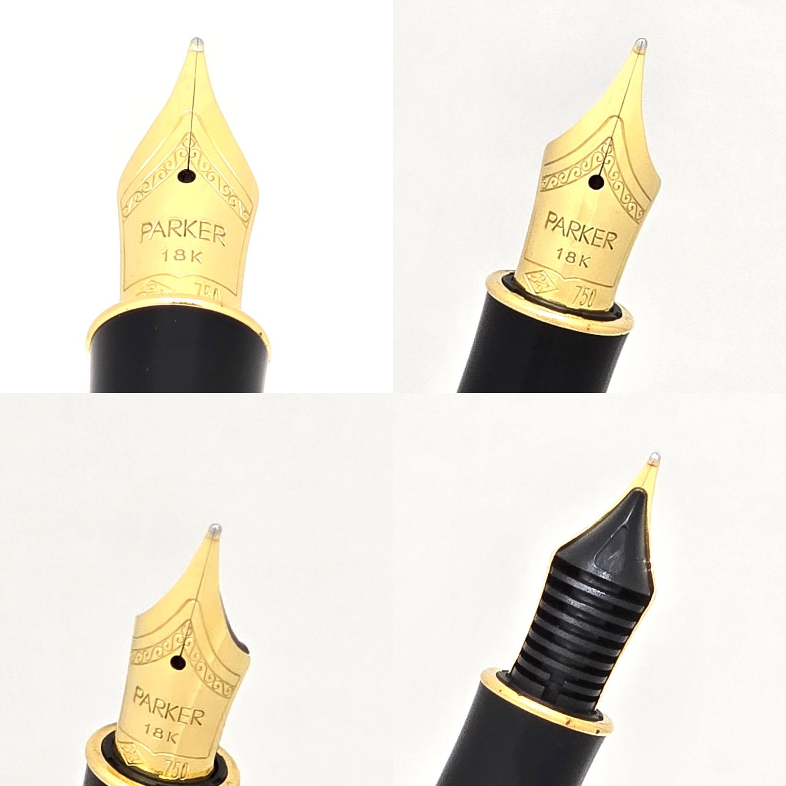 【PARKER】SONNET 万年筆 18K 750 名前刻印あり PARKER】SONNET 万年筆 18K 750 名前刻印あり 文房具・事務用品