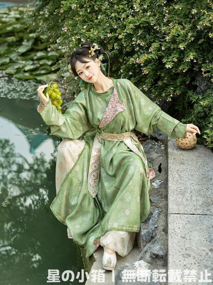 新品 未使用 漢服 豪華刺繍デザイン 中国風 【スイギンキリョウ】 唐風