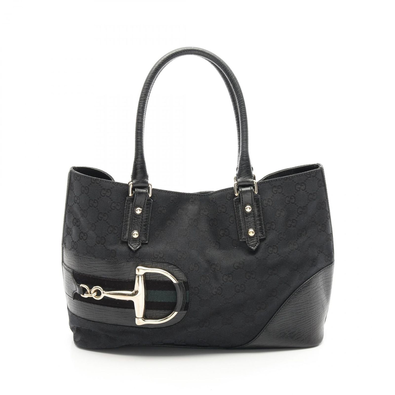 グッチ GUCCI トートバッグ ハスラービット GGキャンバス 137385