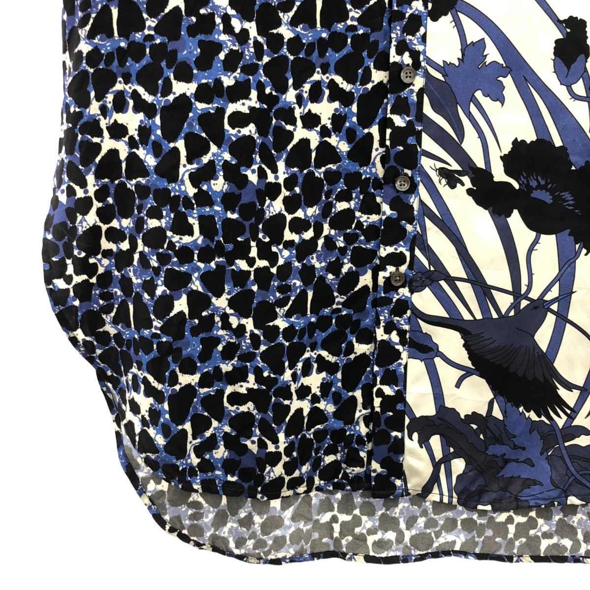 美品】 BANANATIME / バナナタイム | silk 100％ / シルク 総柄 バンド  