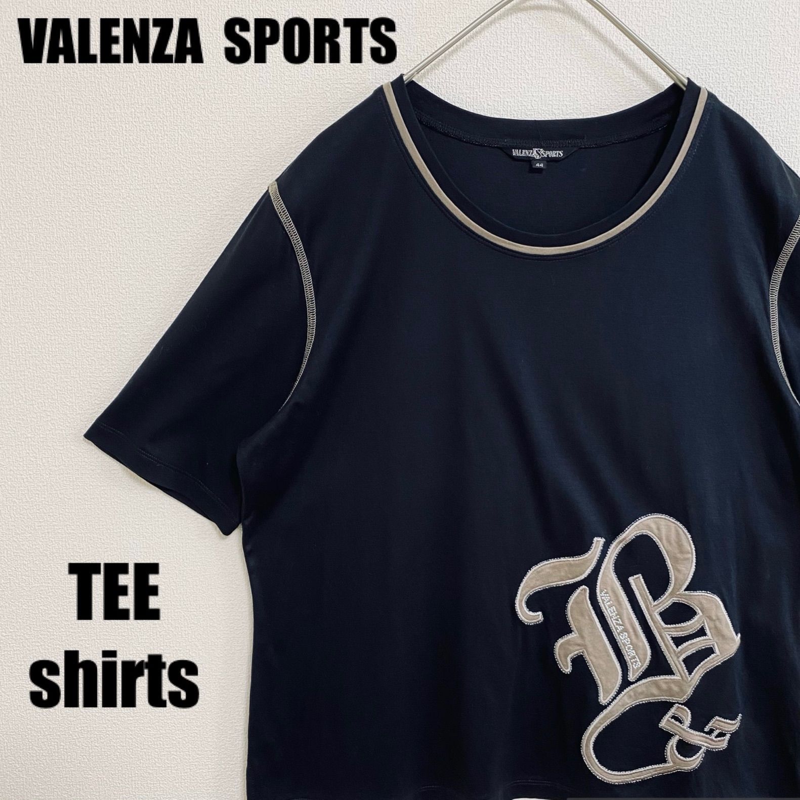 新品　VALENZA 日本製　スワロフスキー　カットソー　Tシャツ　トップス