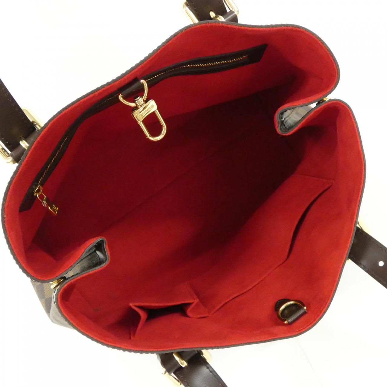 ルイ・ヴィトン ハムステッド ブランドオフ LOUIS VUITTON トートバッグ ダミエ 中古 レディース ルイヴィトン(LOUIS VUITTON)|ハムステッドMM|HARDOFFオフモール