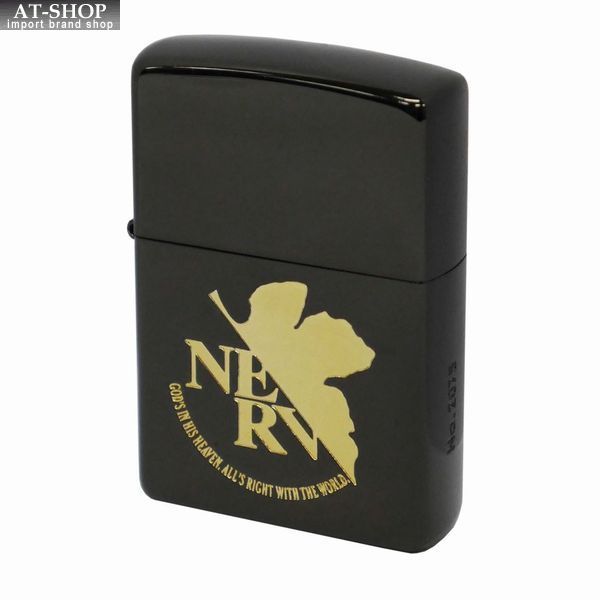 ジッポー ZIPPO EVASTOREオリジナル エヴァンゲリオン ZIPPO NERV|BLACK-GOLD アニメ ジッポライター シリアル番号