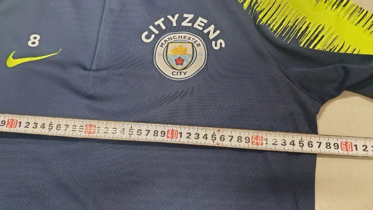 NIKE マンチェスターシティ 8番 長袖 ハーフジップアップトレーナー xl LLC-HASEGAWATOSO_COM