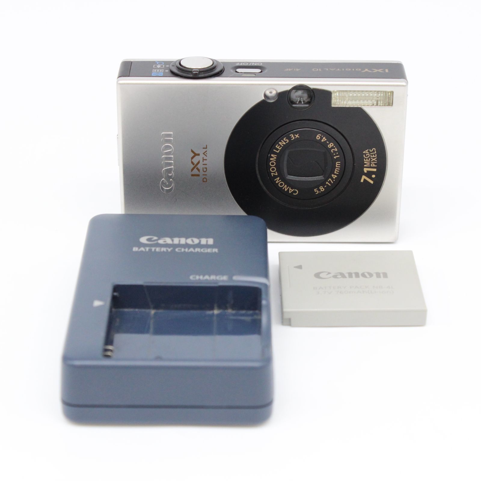 [極上美品] Canon IXY DIGITAL 10 元箱付 動作確認済 ≪極上品≫ Canon IXY DIGITAL 10 ボディ ブラック #20250710
