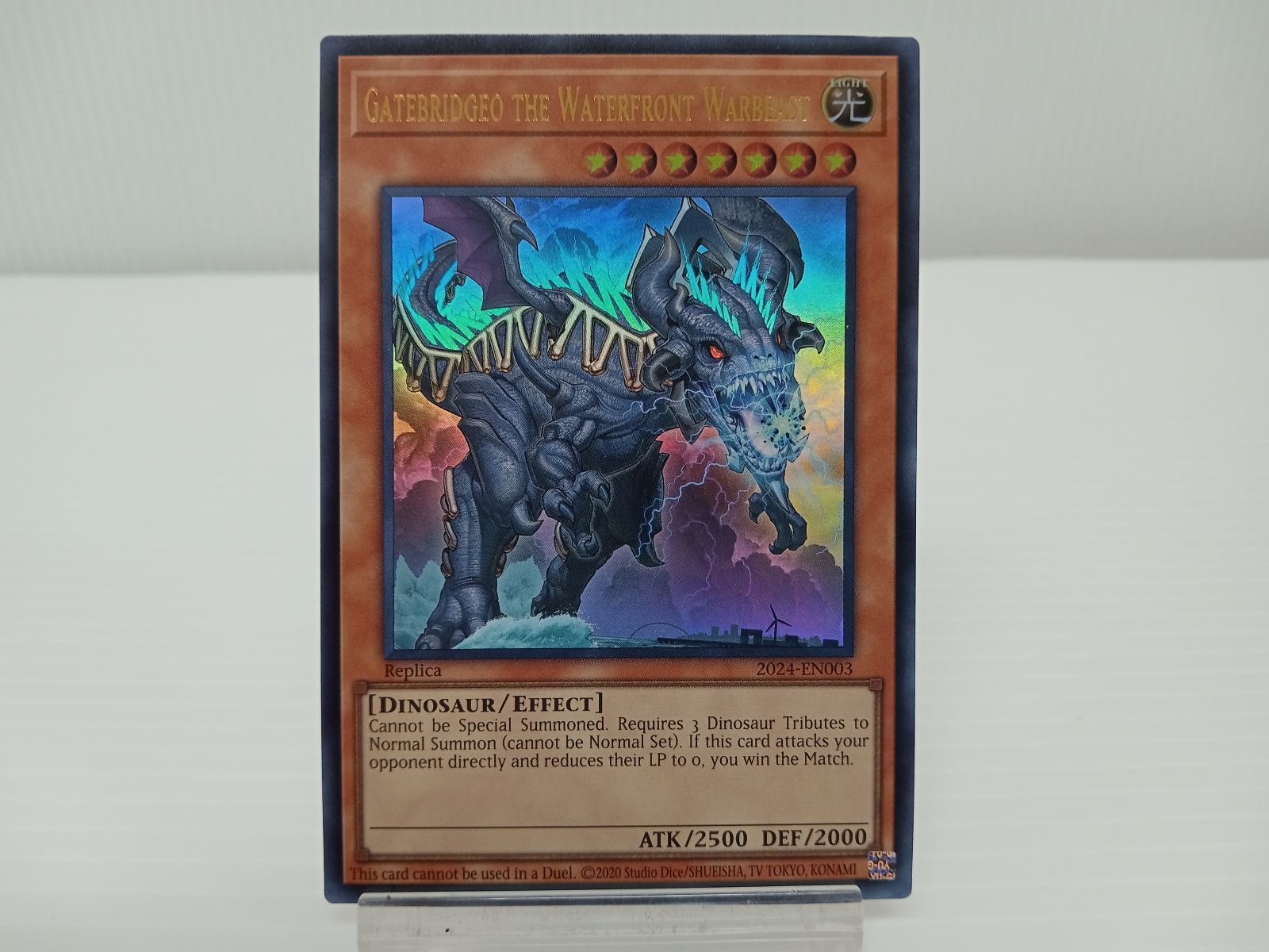 TCG トレカ 遊戯王 GATEBRIDGEO THE WATERFRONT WARBEAST 2024-EN003