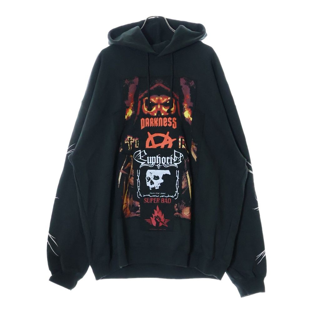VETEMENTS (ヴェトモン) 20AW Metal Patch Hoodie UAH21TR584