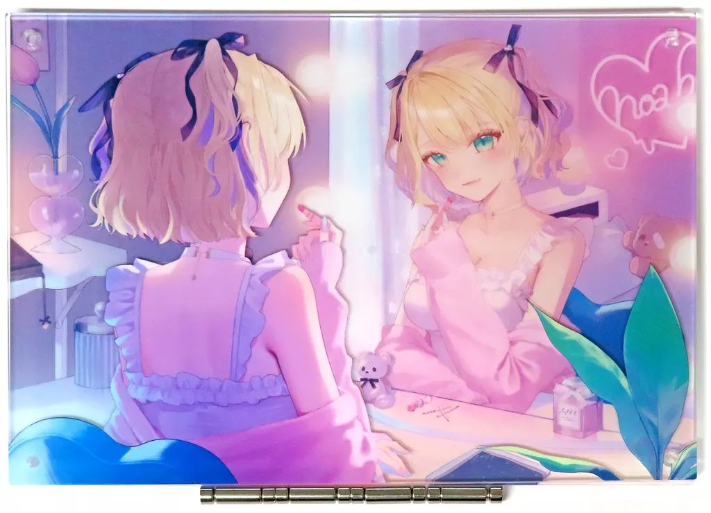 中古】アクリルスタンド・アクリルパネル 胡桃のあ 2層ジオラマ