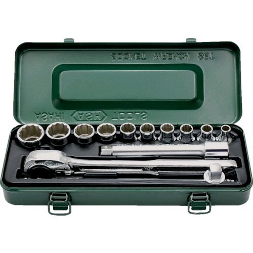 7営業日以内発送 在庫品 旭金属工業 ASAHI VO4101 ＡＳＨ ソケットレンチセット１２．７□×１３ＰＣＳ V 376-7299 アサヒ 沖縄離島販売不可