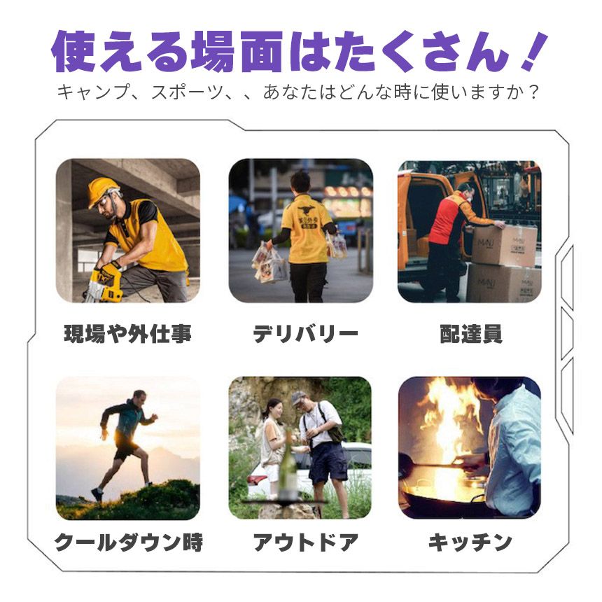 腰掛け扇風機 ベルトファン 2個セット 強力 大風量 10段階風量調整 軽量 Type-C 急速充電 24H長時間稼働 4way 腰掛け 小型 扇風機 LED 首掛け ベルト ファン ぶら下げ 携帯 卓上 ハンディ 腰 腰掛けファ