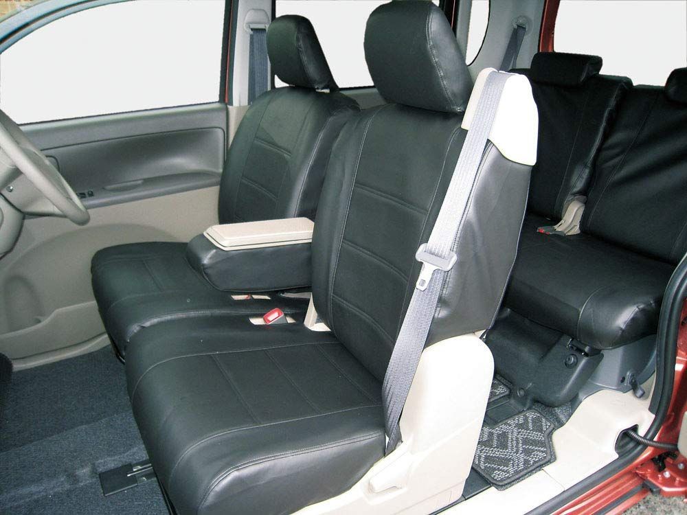 Style M4-24Nタント ボンフォーム BONFORM シートカバー ソフトレザーDX M4-24Nタント 2列車 M4-24Nタント ブラック 4450-56BK