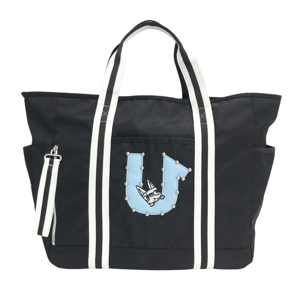 M.U SPORTS エムユースポーツ ロッカー トートバッグ ブラック系 ゴルフウェア ストスト