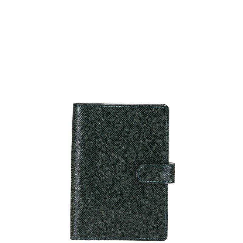 ルイ ヴィトン タイガ アジェンダPM R20424 エセピア グリーン レザー レディース LOUIS VUITTON 240-04002