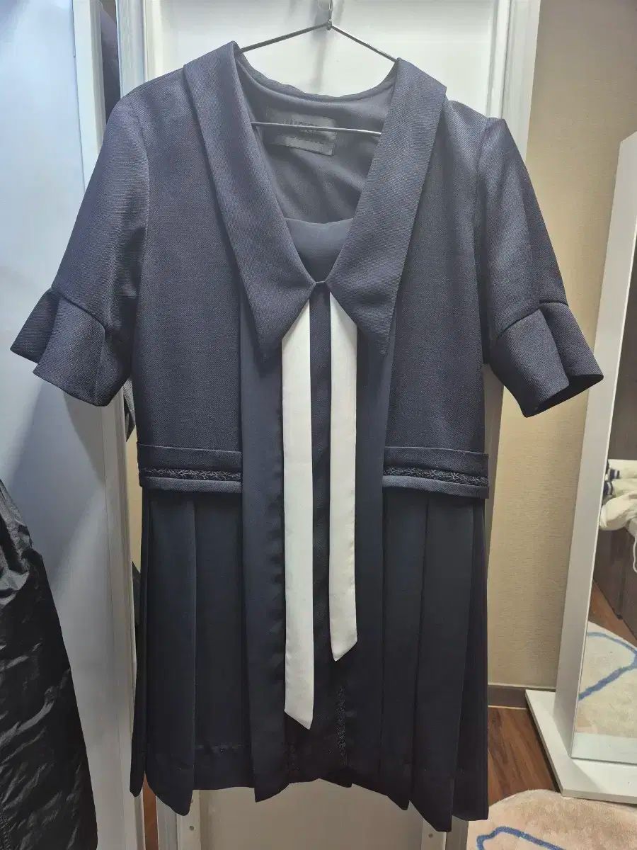 LUCKY CHOUETTE ラッキーシュエトゥ リボンワンピース ONE PIECE 36