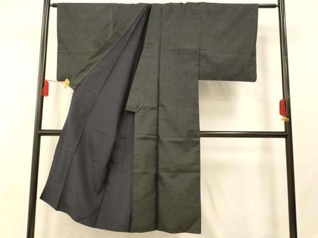 平和屋着物□男性 本場大島紬 アンサンブル 一元絣 正絹 逸品  