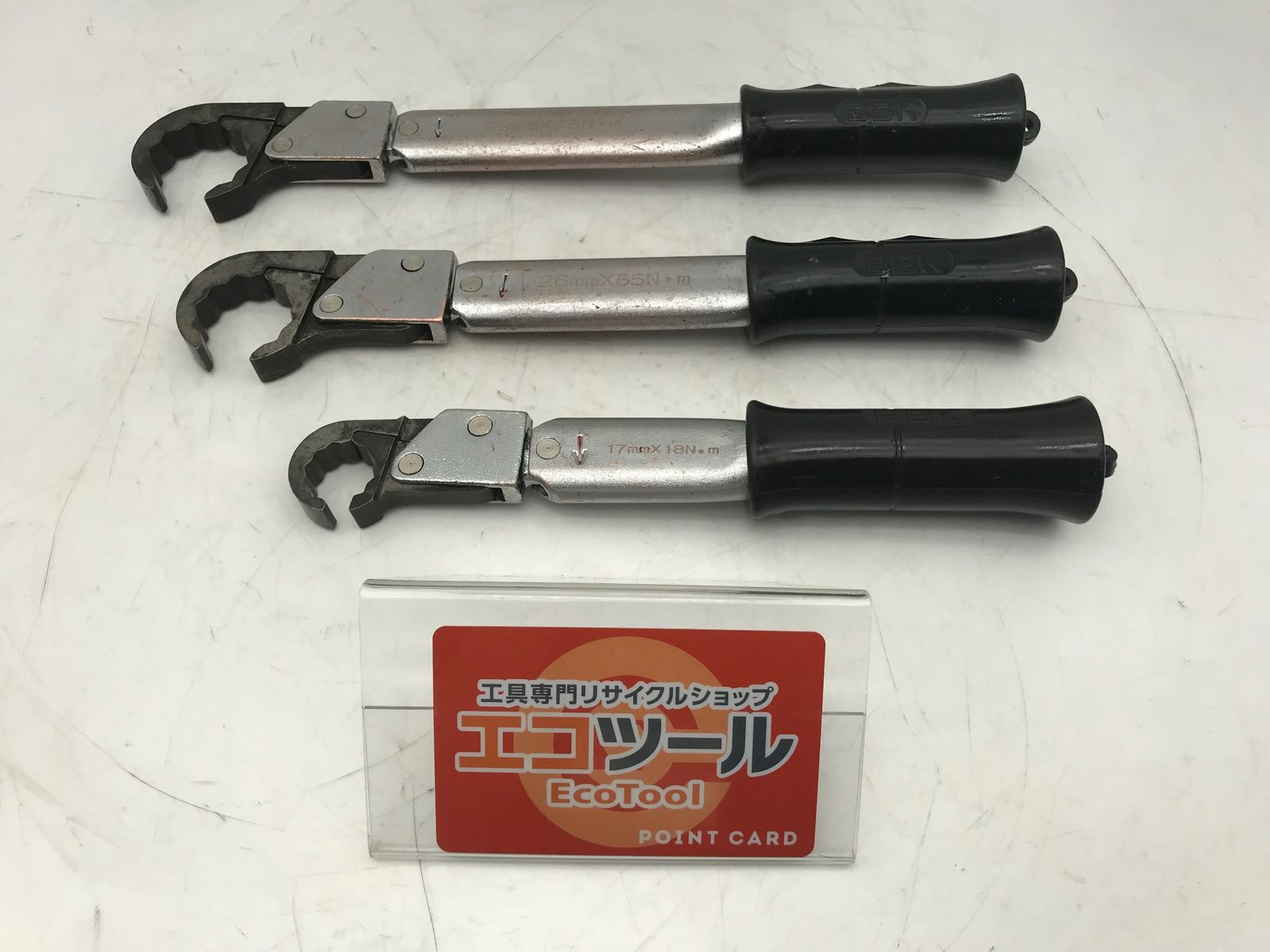 品 〇BBK ラチェットトルクレンチ3本セット 29mm×75N m|26mm×55N m|17mm×18N m ITWSAAFG4D4M エコツール小牧ｲﾝﾀｰ店 M02