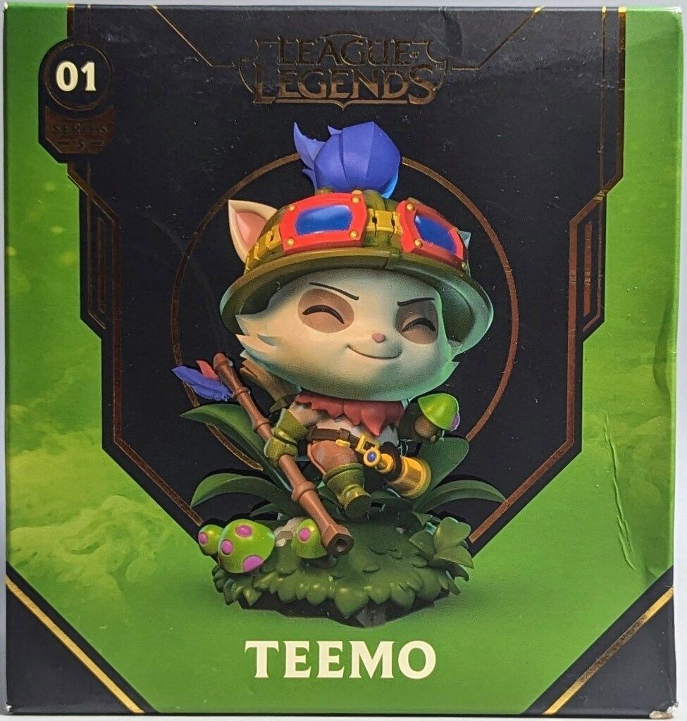 RIOT GAMES SERIES-3- LEAGUE OF LEGENDS TEEMO FIGURE - メルカリ