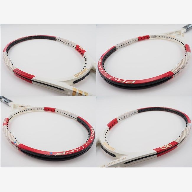 テニスラケット ウィルソン プロ スタッフ 90 2014年モデル トップバンパー割れ有り G3 WILSON PRO STAFF 90 2014 c25090436c