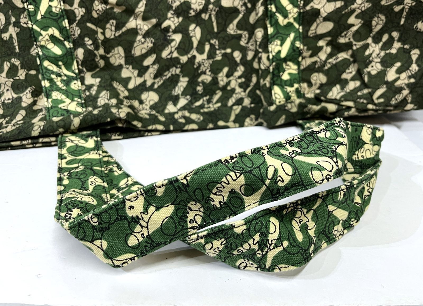 TAKASHI MURAKAMI｜村上隆 Tropical Camo Big Tote Bag
