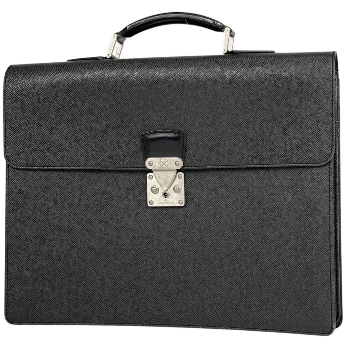 ルイ・ヴィトン Louis Vuitton セルヴィエット モスコバ ブリーフケース 書類かばん ビジネスバッグ タイガ アルドワーズ M30032 メンズ 【中古】