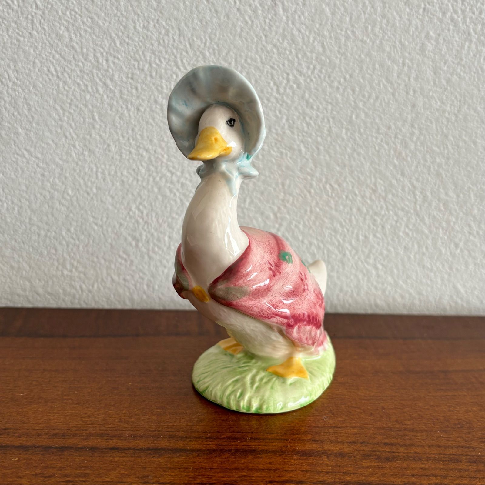おまとめ専用　ピーターラビット置物 アヒルのジマイマ 加藤工芸 フィギュア ヘニーペニーとあひるのジマイマ フィギュリン ピーターラビット