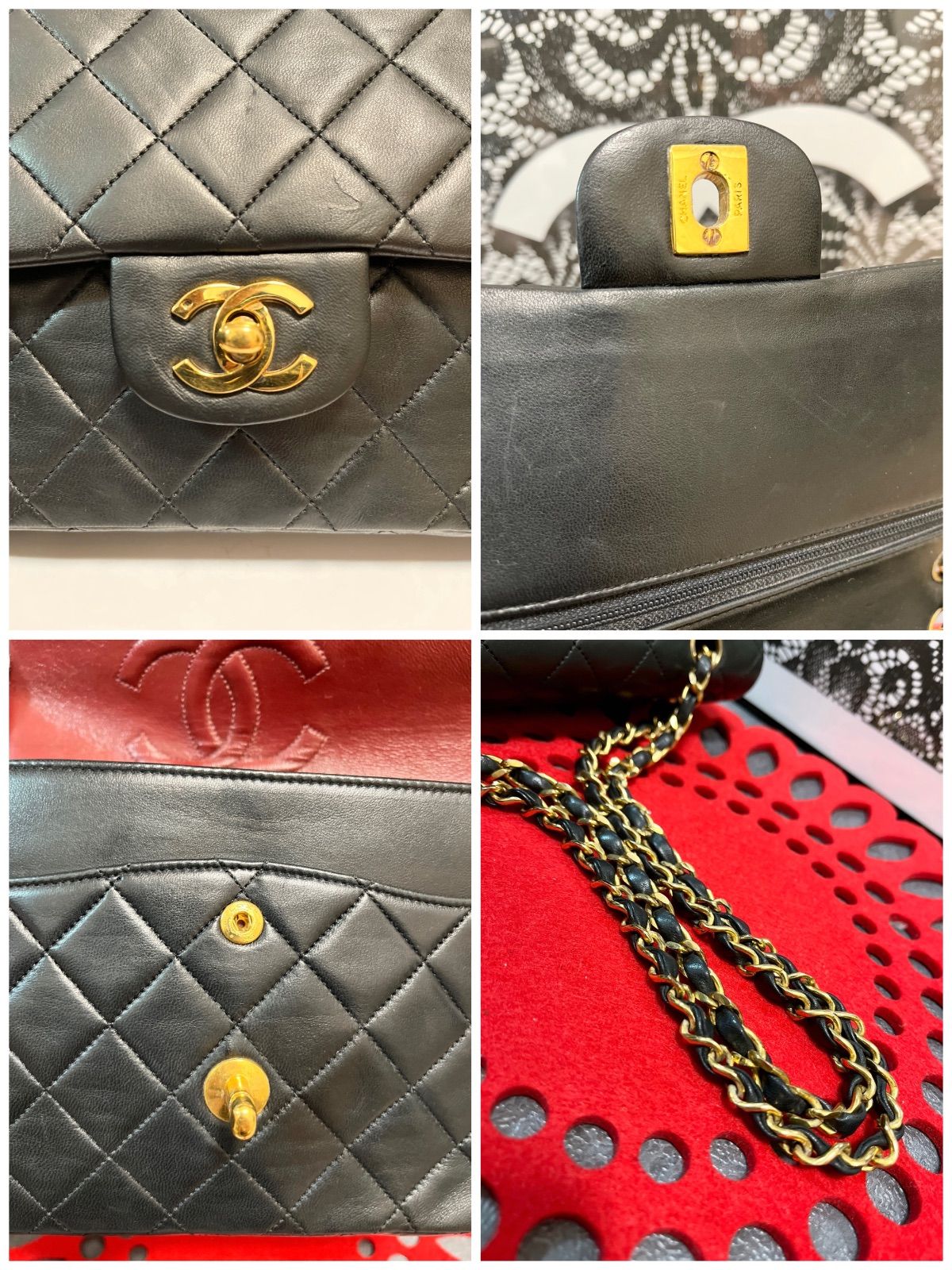 絶品 ◇◇ 極上美品 シャネル CHANEL マトラッセ ヴィンテージ ダブル