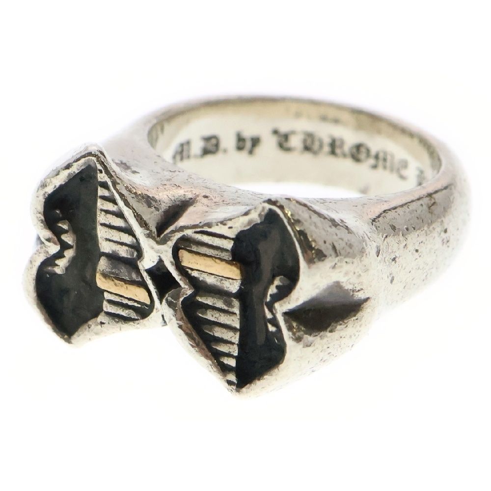 クロムハーツ CHROME HEARTS (クロムハーツ) DOUBLE CHOMPER RING ダブル