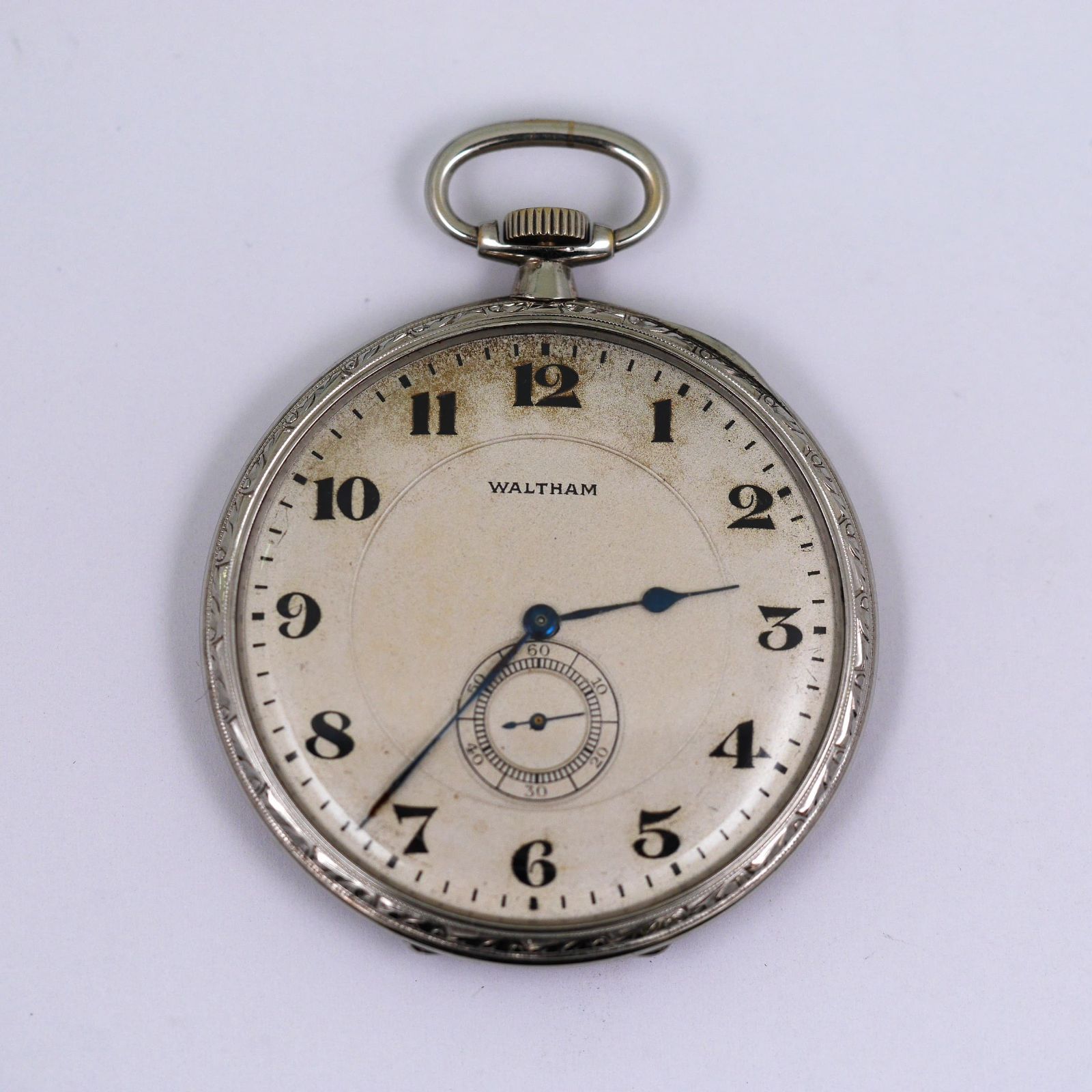no11 不動品 【稀少 K14金無垢】ウォルサム（WALTHAM）1919年頃 ハイ 