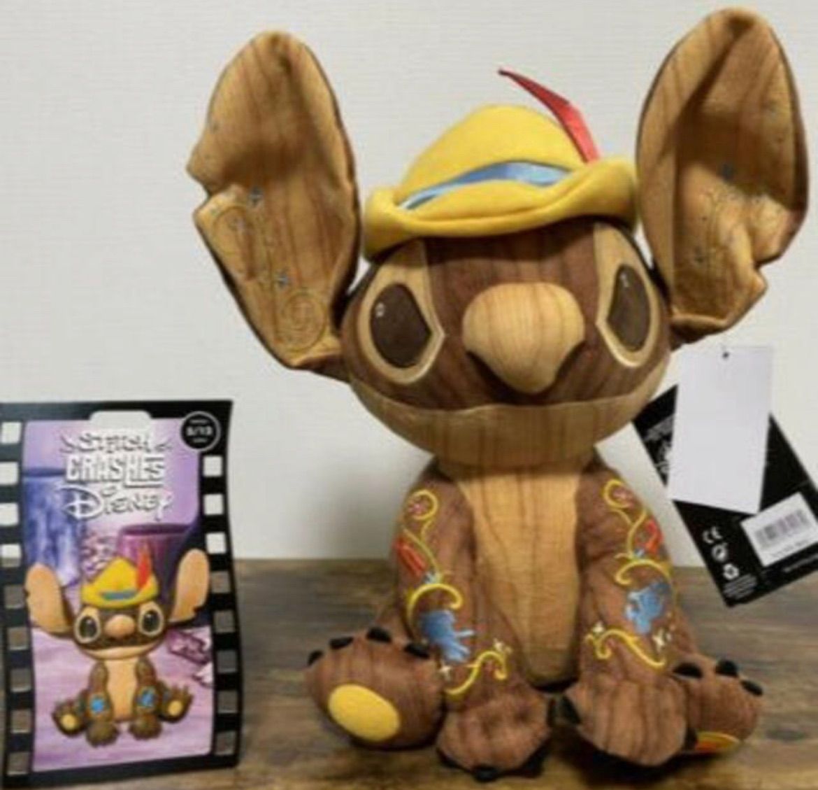 スティッチ ぬいぐるみ Pinocchio ピノキオ ディズニーストア限定 新品 