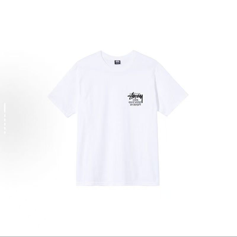 ☆Stüssy Tシャツ ホワイト×ブラック 白＋黒 セット L ステューシー STUSSY×MARC JACOBS 40周年記念 WORLD TOUR collection(ワールド