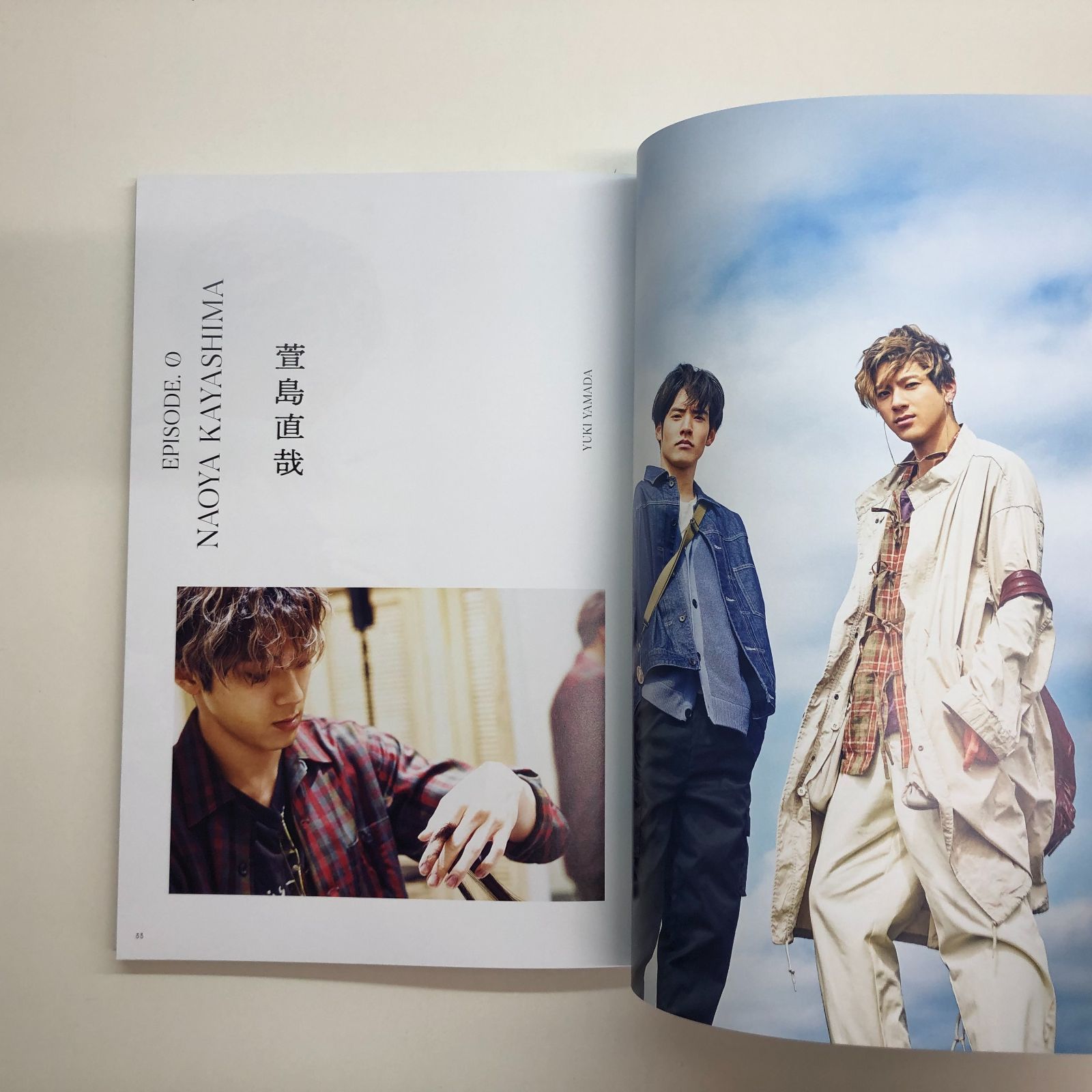 ペンディングトレイン 写真集 山田裕貴×赤楚衛二 <<F-2-M1669