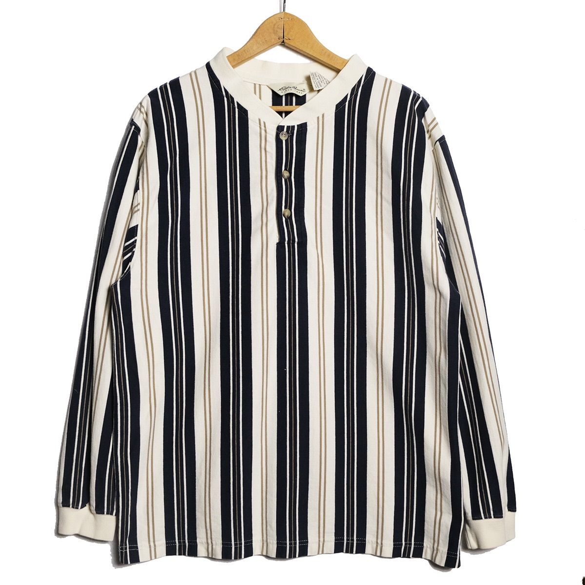 90's Eddie Bauer ヘンリーネックTシャツ 