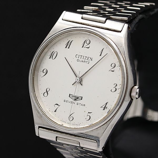 レア腕時計 CITIZEN⁄シチズン SEVENSTAR⁄セブンスター 4-140427 TA