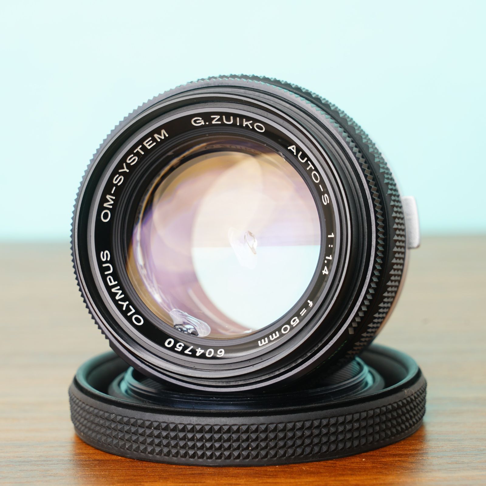 ☆ OLYMPUS オールドレンズ 50mm F1.4 OM G.ZUIKO AUTO-S 50mm f1.4 銀