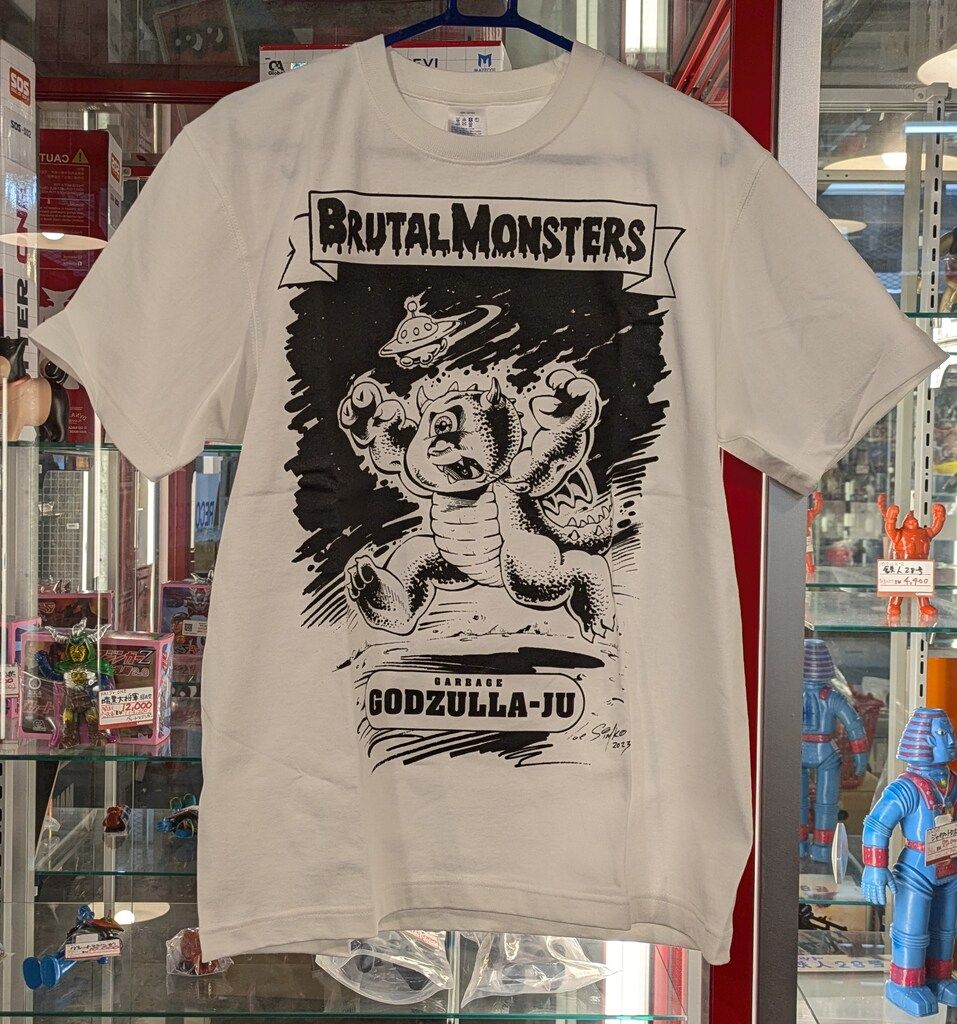 HxS BRUTAL MONSTERS Tシャツ Lサイズ 白