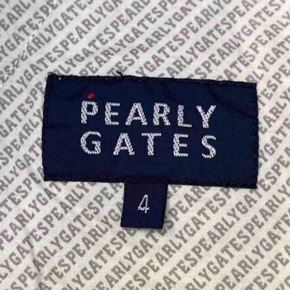 サイズ：4 PEARLY GATES パーリーゲイツ 裏地付きパンツ チェック