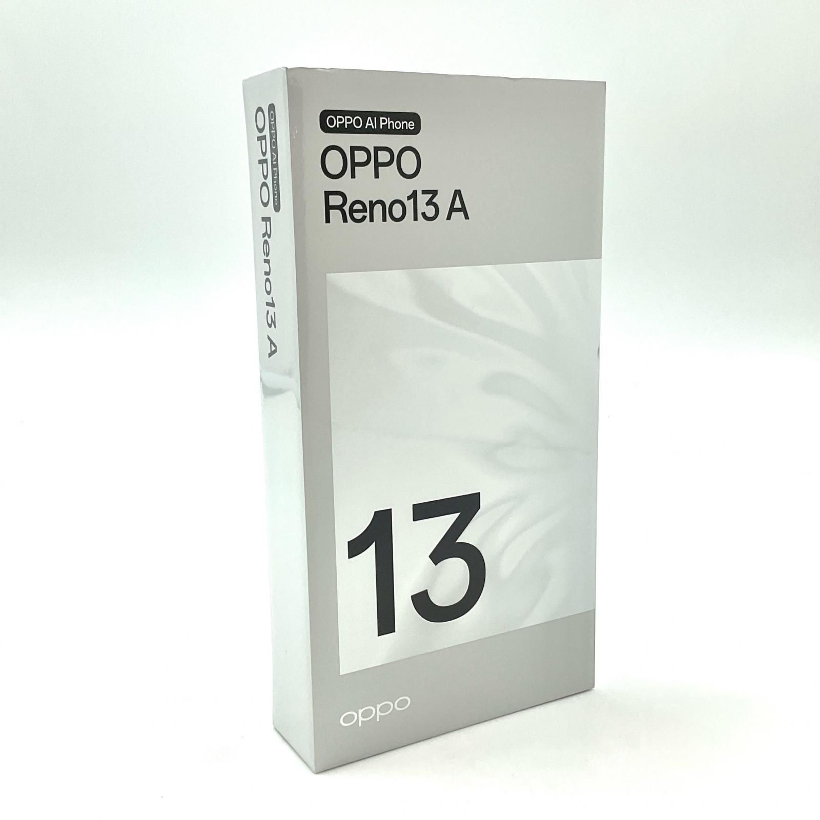 OPPO Reno 13 A 128GB ルミナスネイビー au OPG05 白ロム 新品未開封