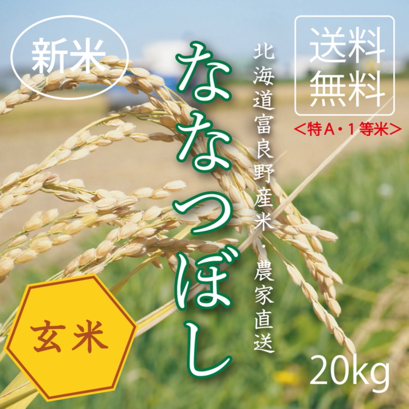 減農薬栽培★玄米20kg キヌヒカリ　玄米　遠赤外線乾燥　お米　農家直販　ご飯