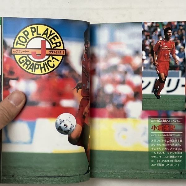 Jリーグ オールプレーヤーズ 1995年 選手名鑑 テレビランドわん