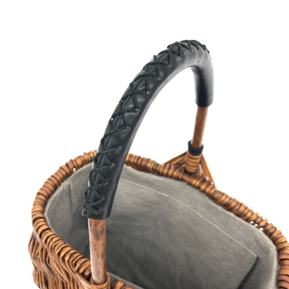 その他ブランド / pale jute/ハンドバッグ/--/ブラウン 美品 PaleJute ペールジュート ハンドバッグ ブラウン 籐 レディース