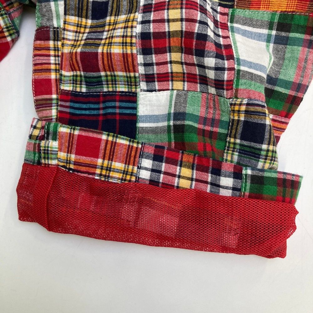 サイズ：M BEAMS GOLF ビームスゴルフ  裏メッシュ クロップドパンツ チェック柄 ネイビー系 [240101417649] ゴルフウェア メンズ ストスト サイズ：M BEAMS GOLF ビームスゴルフ 裏メッシュ クロップド