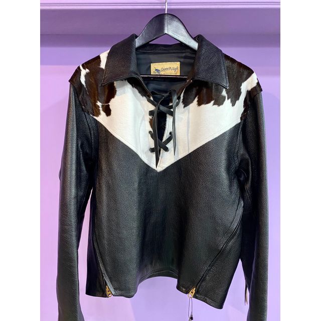 THE GROOVIN HIGH 1940 ハラコGoat Skin Pullover Jacket サイズ