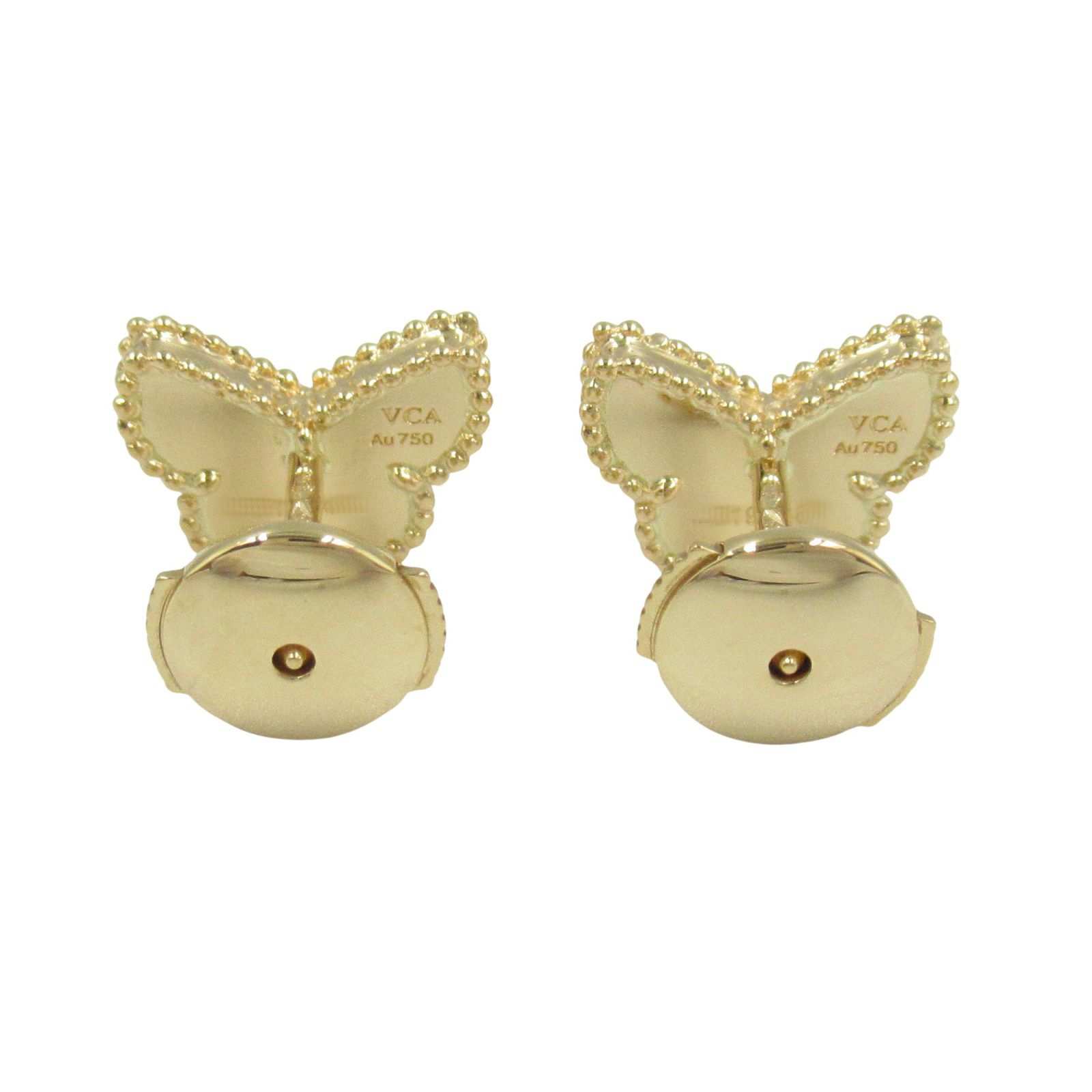 ヴァンクリーフ&アーペル スウィートアルハンブラ パピヨン ピアス