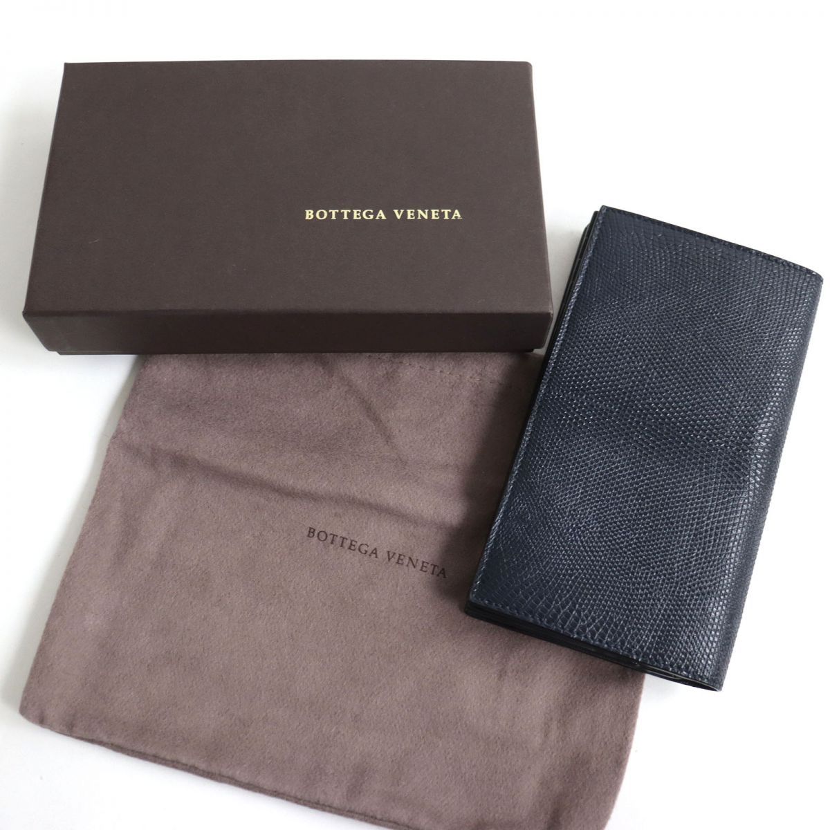 セール人気 極美品□BOTTEGA VENETA/ボッテガヴェネタ リザード 二