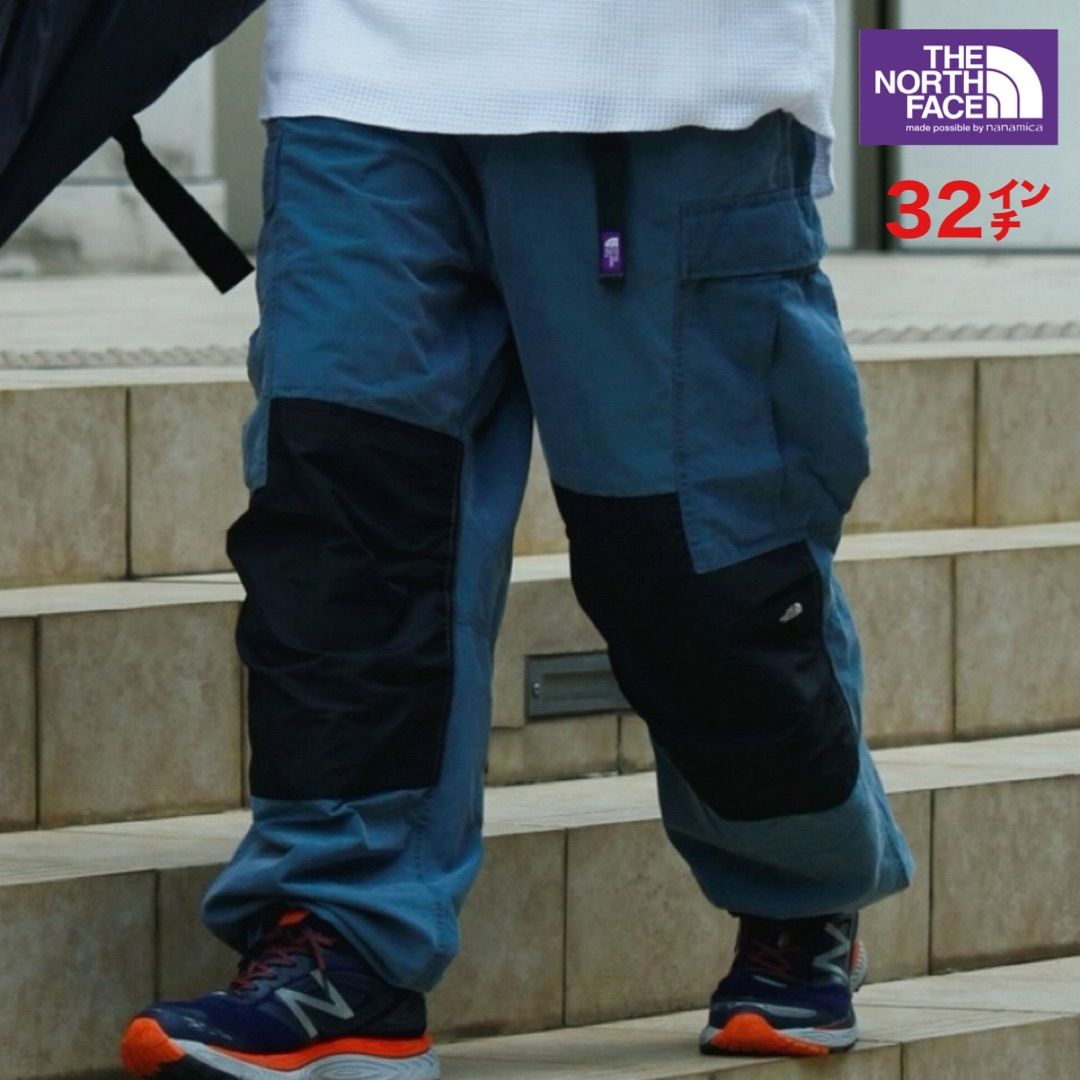 超歓迎 PURPLE FACE NORTH THE LABEL sizeS ブラック ナイロン PANTS 