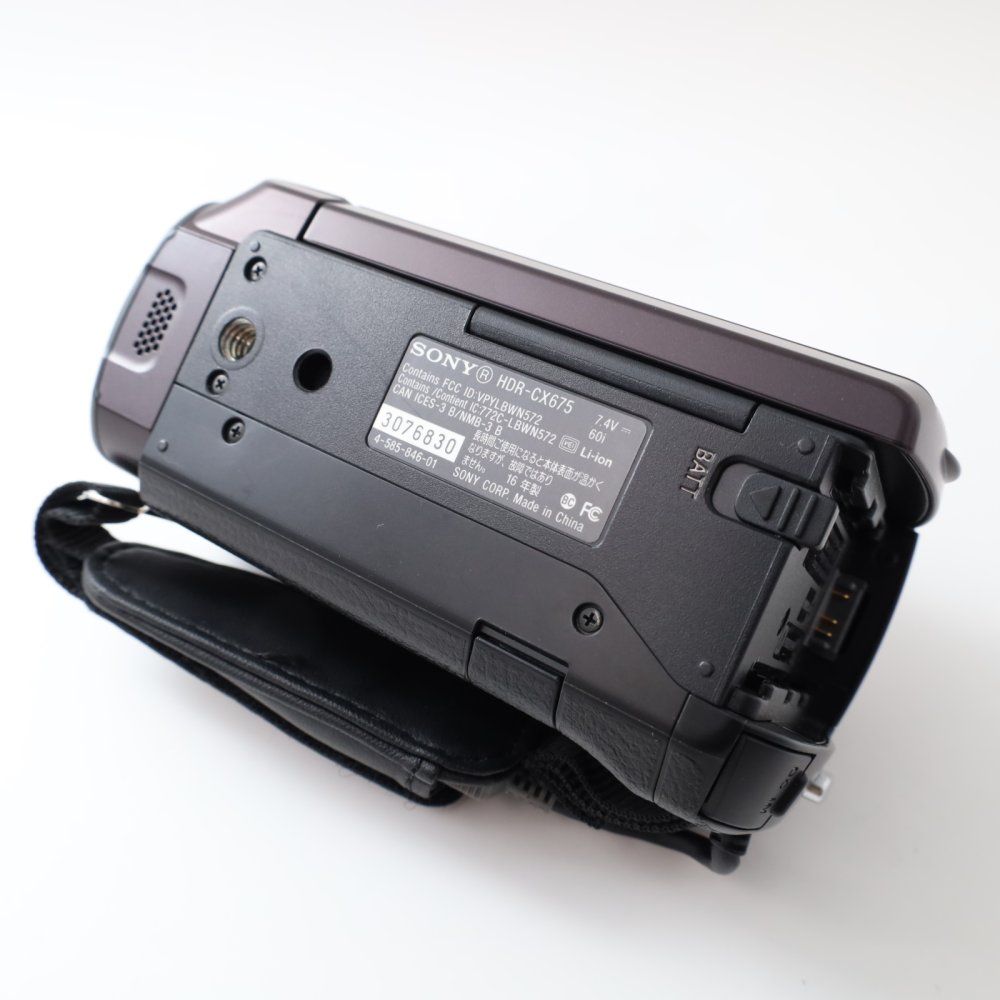  ソニー SONY ビデオカメラ HDR CX 675 32 GB ボルドーブラウン Handycam T 9 c 01 その他 ビデオカメラ