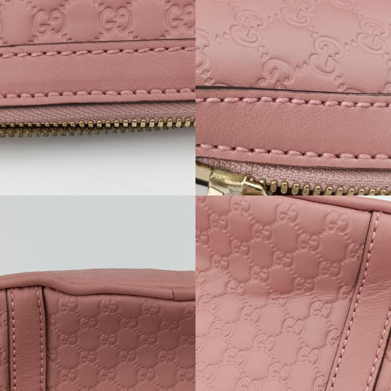 グッチGucciマイクログッチシマピンクレザー449654B020450987